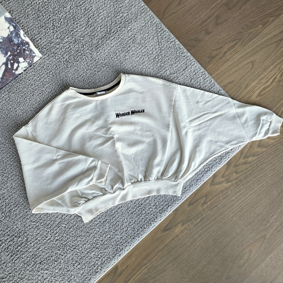 Zara cropped sweatshirt - Picture 3 of 4